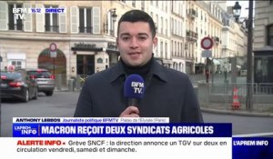 Colère des agriculteurs: Emmanuel Macron reçoit à l'Élysée la Coordination rurale et la Confédération paysanne