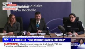 Attaque au couteau dans un commissariat de La Rochelle: le procureur de la République exclut tout "dessein terroriste"