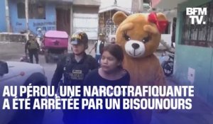 Attirée par des fleurs et des chocolats, une narcotrafiquante péruvienne se fait arrêter par un Bisounours