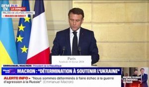 Emmanuel Macron: "La Russie a perdu sa crédibilité sur la scène internationale"