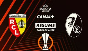 Le résumé de RC Lens / Fribourg - Ligue Europa (barrage aller)