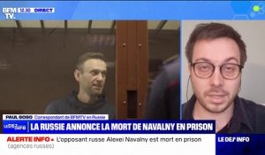 L'opposant politique russe Alexei Navalny est mort en prison
