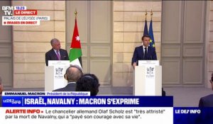 Guerre Israël/ Hamas: "La reconnaissance d'un État palestinien n'est pas un tabou pour la France" assure Emmanuel Macron