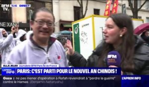 Paris: coup d'envoi pour la parade du Nouvel An chinois