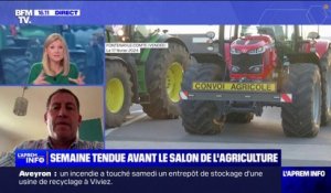 Colère des agriculteurs: le Salon de l'Agriculture sera "sous tension", selon Jérôme Volle, vice-président de la FNSEA