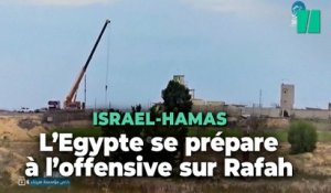 L'Egypte se prépare à accueillir des milliers de palestiniens en vue de l'offensive sur Rafah