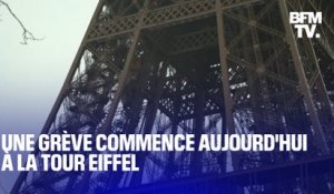 Pourquoi la tour Eiffel est fermée ce lundi (et ça pourrait se prolonger durant les vacances)