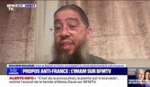 Propos anti-France: "En aucun cas, je n'ai insinué un jour que le drapeau français était dérangeant pour moi", affirme Mahjoub Mahjoubi (imam de Bagnols-sur-Céze)