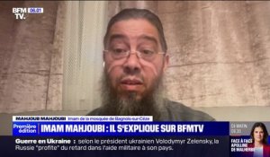 "C'est un lapsus": l'imam Mahjoubi se défend sur BFMTV après ses propos polémiques sur les drapeaux tricolores