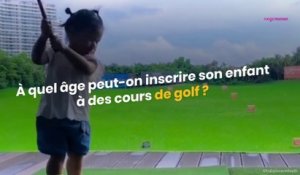 À quel âge un enfant peut-il commencer le golf
