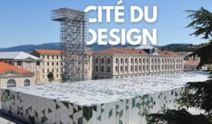 Vue aérienne de la Cité du Design de Saint-Étienne : Un centre culturel et éducatif