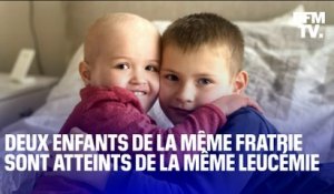 Ce couple lance une cagnotte pour leurs deux enfants atteints de la même leucémie
