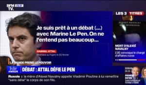 LA BANDE PREND LE POUVOIR - Agriculture: Gabriel Attal défie Marine Le Pen