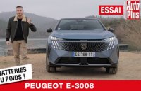Peugeot E-3008 : des batteries et du poids ! - ESSAI