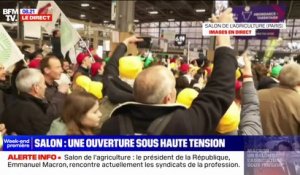"Macron démission": un mouvement de colère incontrôlable dès l'ouverture du Salon de l'agriculture