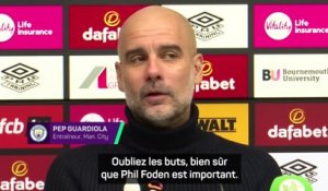 Guardiola : “Phil Foden est devenu un joueur de classe mondiale"