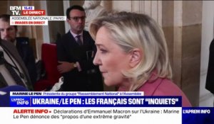 Marine Le Pen après son échange avec Gabriel Attal à l'Assemblée: "Le Premier ministre ne peut pas systématiquement répondre par l'injure"