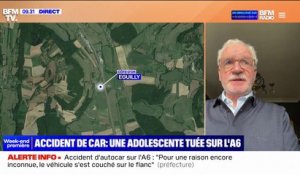 Accident de car sur l'A6: une adolescente tuée et une douzaine de blessés en Côte-d'Or