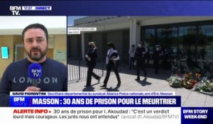 David Fiorentini (Alliance Police et ami d'Éric Masson) évoque "une certaine appréhension" sur "certaines missions" depuis le meurtre d'Éric Masson