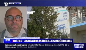 "On ne voit pas trop l'intérêt d'avoir cet arrêté": Axel Ronde (CFTC Police) réagit à l'interdiction de circulation des dealers marseillais dans la ville de Hyères