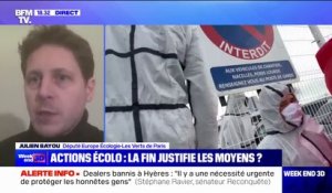 Action contre Arkema: "Je soutiens la désobéissance civile du moment qu'elle est non-violente" assure Julien Bayou (député EELV)