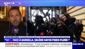 Élections européennes: Valérie Hayer (Renaissance) "paraît avoir été choisie par défaut" estime Sébastien Chenu (RN)