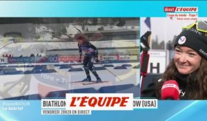 Jeanmonnot : «Pas très contente de ma course» - Biathlon - CM - Relais mixte simple