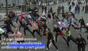8-mars: des animations sur les Champs-Elysées pour inciter à la pratique sportive