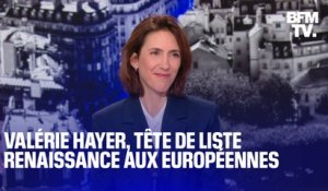 RN, Europe... Valérie Hayer, tête de liste Renaissance aux Européennes, invitée de BFMTV