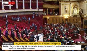 Le Parlement se réunit cet après-midi en Congrès au Château de Versailles pour faire de la France le premier pays au monde à inscrire explicitement dans sa Constitution l’interruption volontaire de grossesse - VIDEO