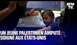 Un jeune Palestinien de 4 ans, amputé d'un bras, soigné aux États-Unis