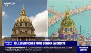 Polémique après la disparition de la croix du dôme des Invalides sur l'affiche officielle des JO