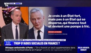"Une critique cinglante à l'égard d'Emmanuel Macron": Jean-François Copé (LR) réagit aux propos de Bruno Le Maire sur l'État "pompe à fric"