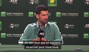 Indian Wells - Djokovic : "C'est la fin d'une ère"