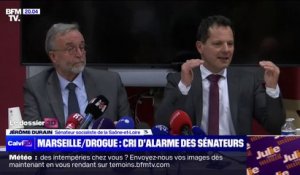 Commission d'enquête sur le narcotrafic: "On a des adversaires qui sont extrêmement puissants", assure le sénateur socialiste Jérôme Durain