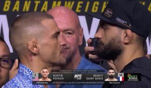 UFC 299 - Le premier face-à-face entre Poirier et Saint Denis avant leur guerre