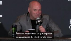 UFC - White réagit à sa manière à la défaite de Ngannou face à Joshua
