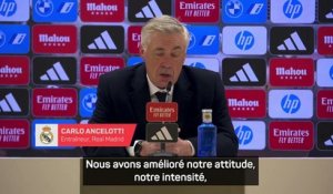 Ancelotti : "Ce n'était pas très compliqué d'être meilleur que mercredi"