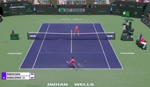 Indian Wells - Sabalenka domine Raducanu