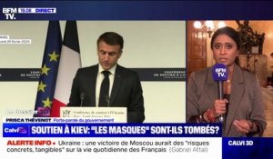 Soutien à l'Ukraine: "La France n'est pas en guerre", assure la porte-parole du gouvernement Prisca Thévenot