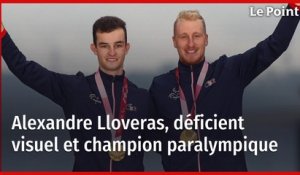 Alexandre Lloveras, déficient visuel et champion paralympique de cyclisme