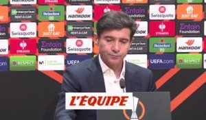 Marcelino : «On méritait la qualification» - Foot - Ligue Europa - Villarreal