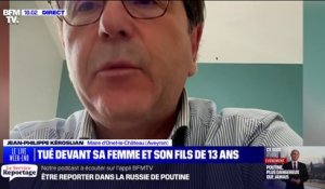 Aveyron: "La femme est très choquée ainsi que son enfant. Ils ont été pris en charge psychologiquement" affirme le maire d'Onet-le-Château Jean-Philippe Kéroslian
