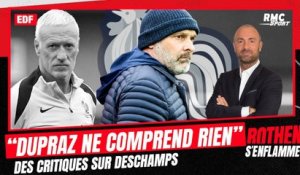 Équipe de France : “Dupraz ne comprend rien” des critiques sur Deschamps, juge Dugarry