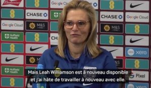 Angleterre - Wiegman : "J'ai hâte de travailler à nouveau avec Williamson"