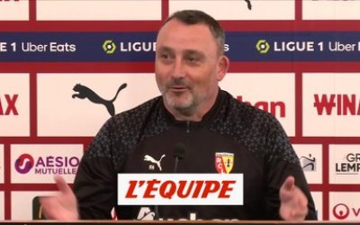 Franck Haise (Lens) : « « Face aux gros, on n'a pas été à la hauteur » - Foot - Ligue 1