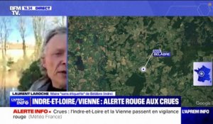 Crues dans l'Indre: "Depuis 1989, je n'ai jamais connu une telle crue", raconte le maire de Belabre