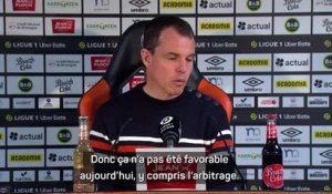 Lorient - Gros coup de gueule de Le Bris contre l’arbitrage