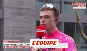 Van den Berg : «C'est bien de gagner dès cette première étape» - Cyclisme - Région Pays de la Loire