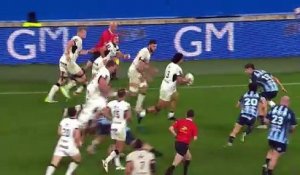 TOP 14 - Essai de Leicester FAINGA'ANUKU (RCT) - Aviron Bayonnais - RC Toulon